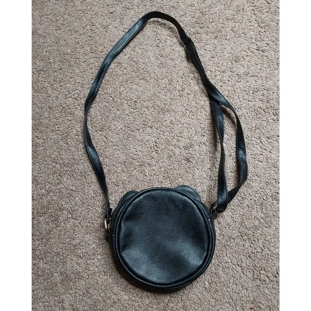 Kid's Small Cute Fluffy Panda Crossbody Purse Googly Eye Adorable